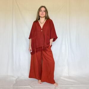 La lou rust tassel boho